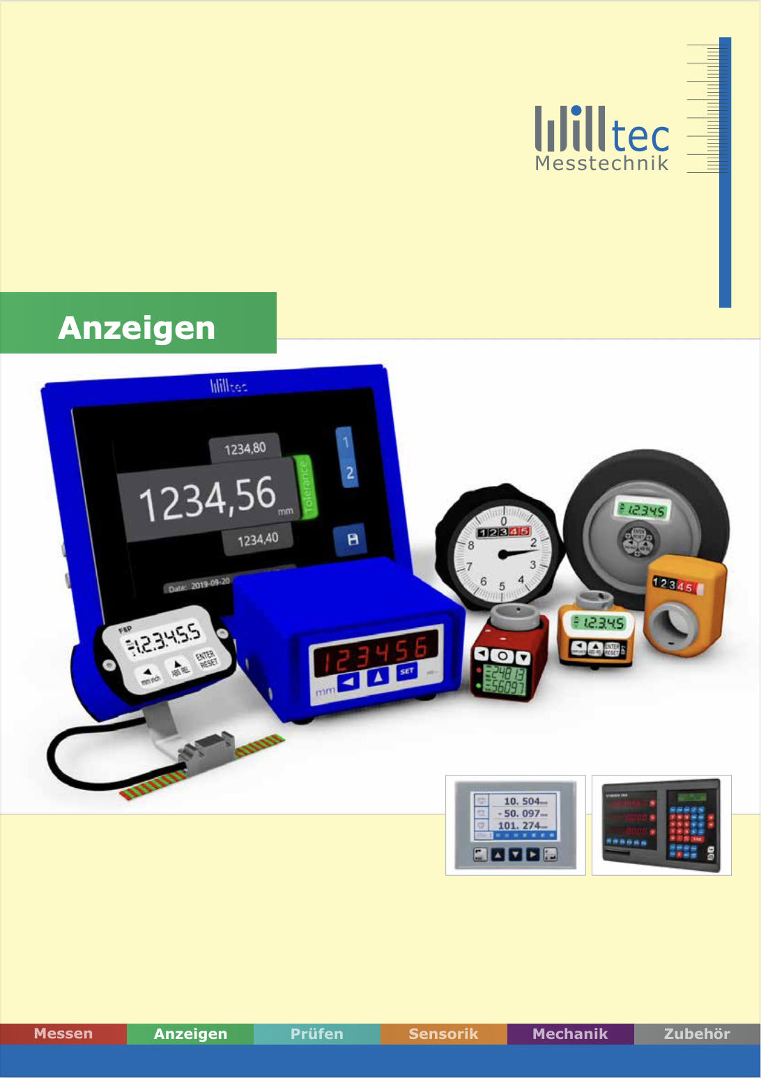 Elektronisch-digitale Handrad Spindelpositionsanzeige