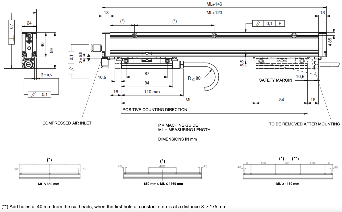 Technische Zeichnung GVS608T