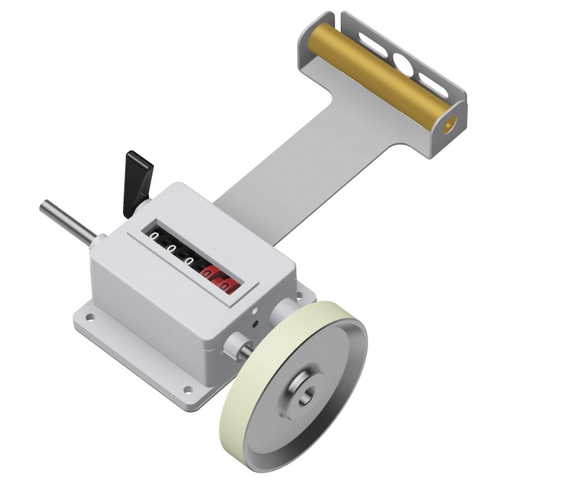 Mechanischer Rollen-Meterzähler – 6-stellig, 0? Produktbild-Vorschau 2