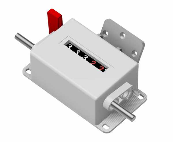 Mechanischer Meterzähler M410
