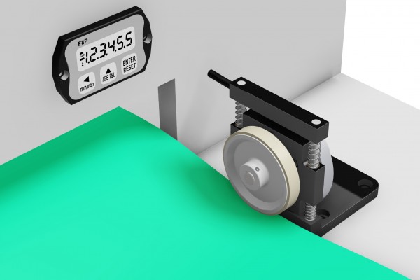 Elektr. Meterzähler Winkelflansch WF58 mit Messanzeige F8P - Art. 20551