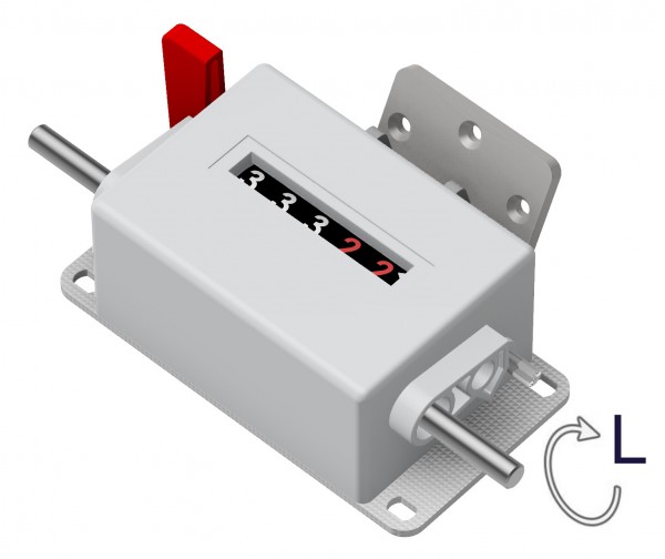 Mechanischer Meterzähler M410-0000.50-L-S-X