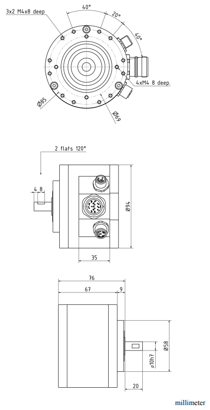 Zeichnung SCA94DD