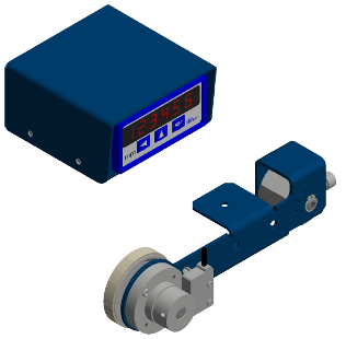 Elektr. Meterzähler Light Short mit Fernanzeige EP2 (24 VDC)- Art. 26362