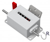 Mechanischer Meterzähler M410-000.20-R-S-X Mechanischer Meterzähler M410-000.20-R-S-X