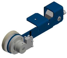 Electronic meter counter Light Short with incremental magnetic sensor type LHR5/1 - Art. 26063