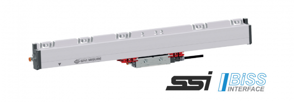 Glasmaßstab - absolut - GVS808T